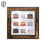 TRANH CANVAS CAO CẤP H BIRKIN LIMITED LUXURY 90X90CM - PHIÊN BẢN VIỀN ỐP GƯƠNG-CẬU HAI HOME DECOR