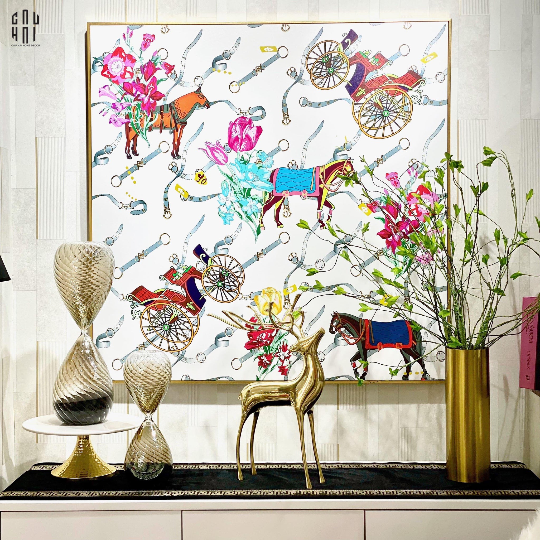 TRANH CANVAS MARIUS 90X90CM-CẬU HAI HOME DECOR