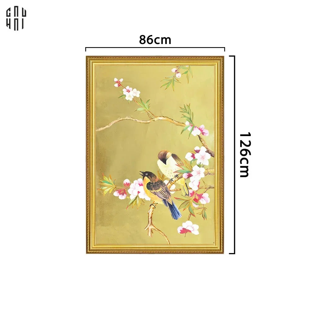 TRANH CANVAS PHÚC LỘC THỌ KHANG 80X120CM-CẬU HAI HOME DECOR