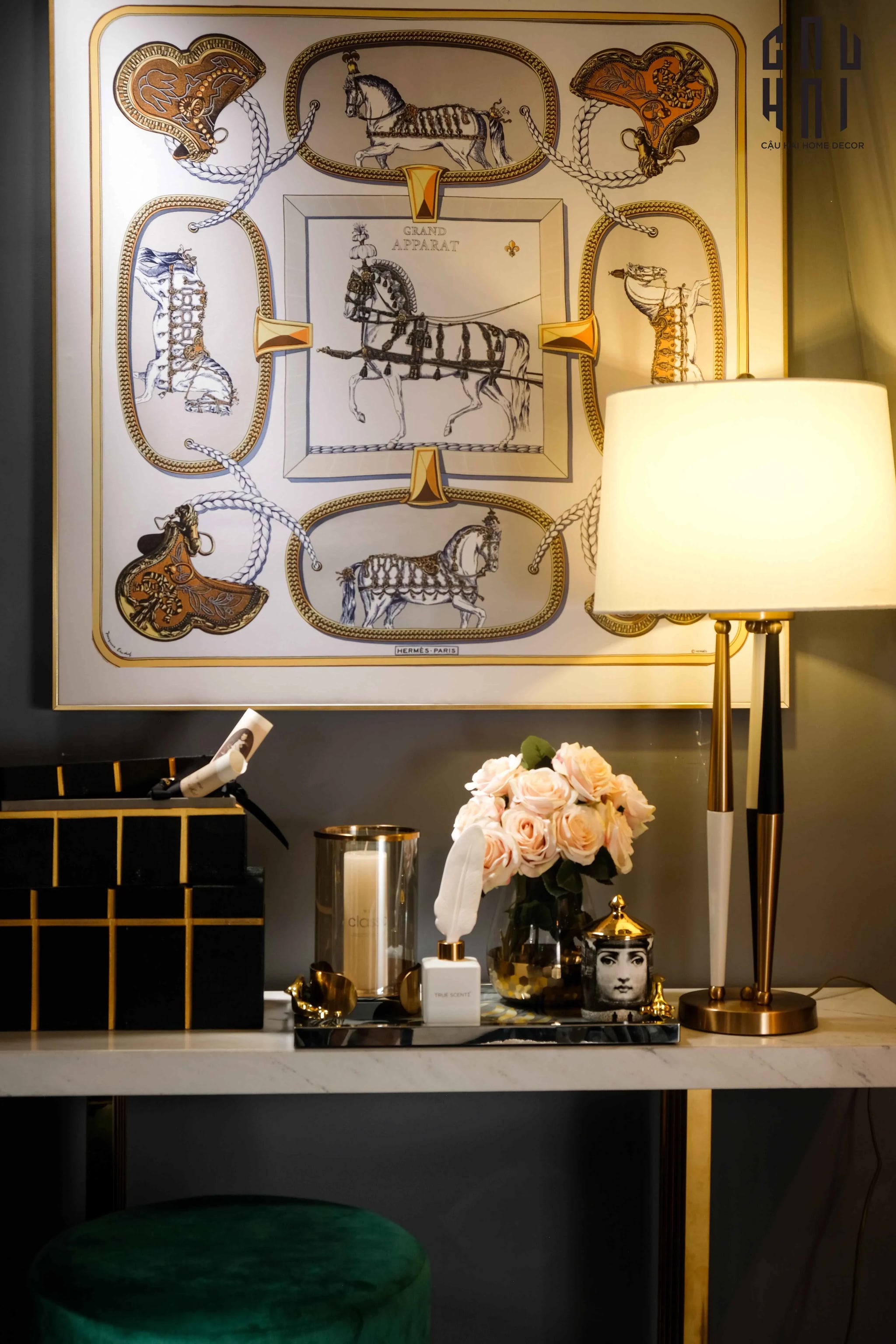 TRANH CANVAS SEABISCUIT 90X90 CM-CẬU HAI HOME DECOR