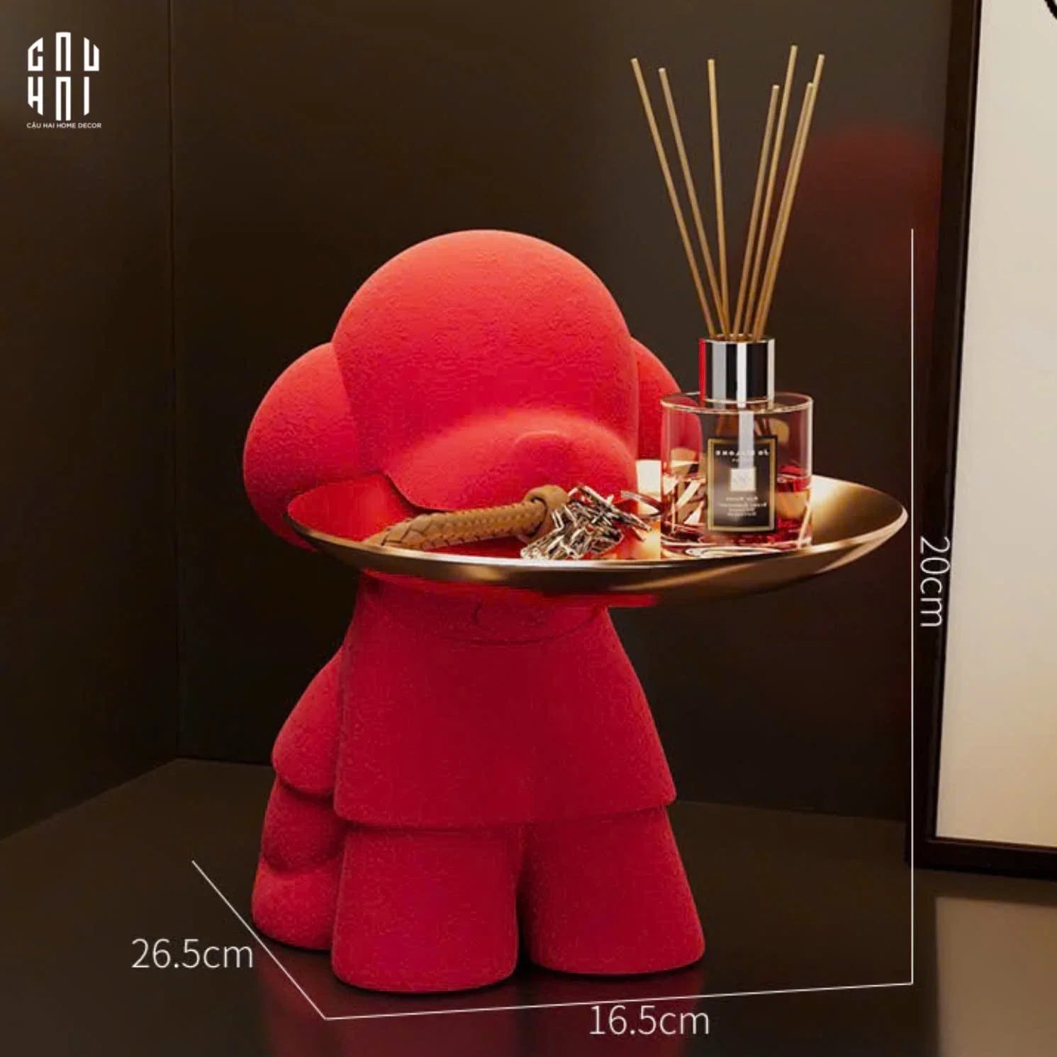 TƯỢNG CHÚ CHÓ RED VELVET SS25