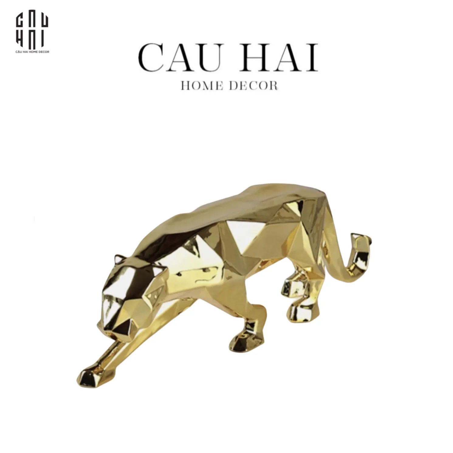 TƯỢNG ĐỂ RƯỢU VANG ORIGAMI CHEETAH