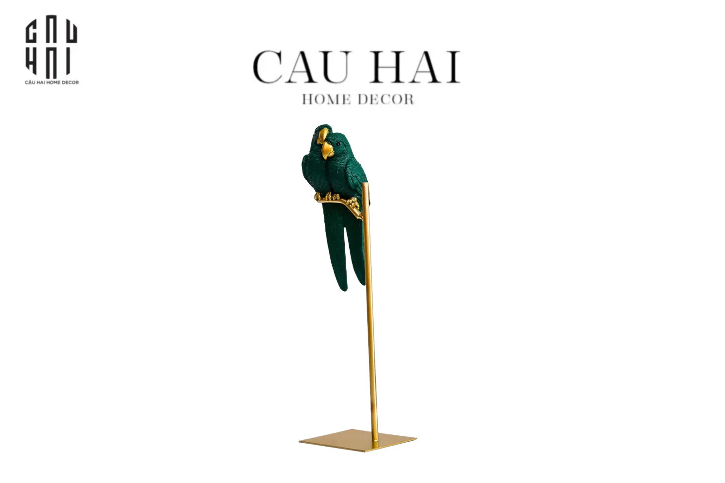 TƯỢNG EDEN'S PARROT - EMERALD