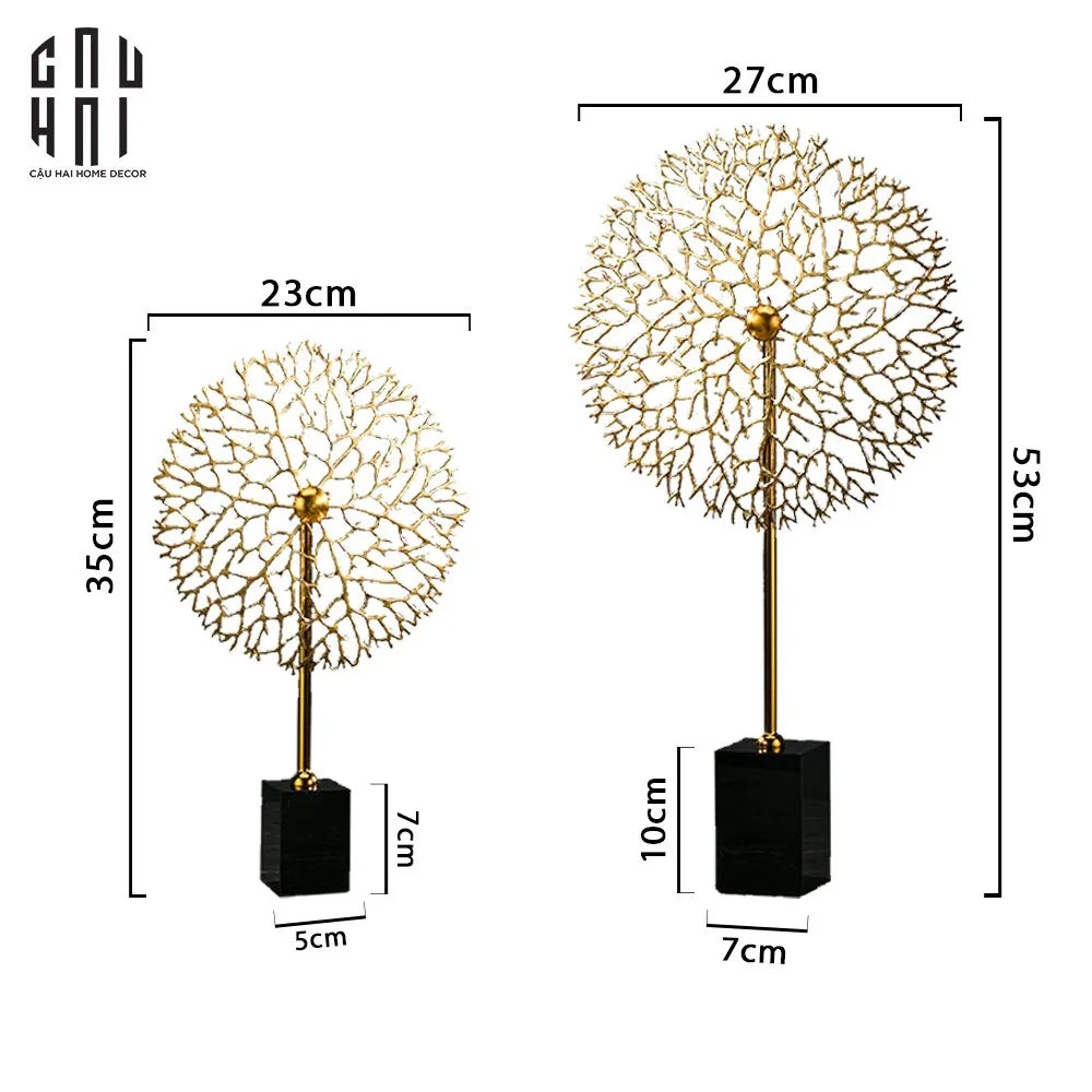 TƯỢNG ETERNITY CORAL S35-CẬU HAI HOME DECOR