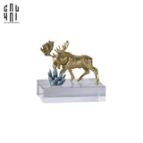 TƯỢNG GOLDEN MOOSE SS25-CẬU HAI HOME DECOR