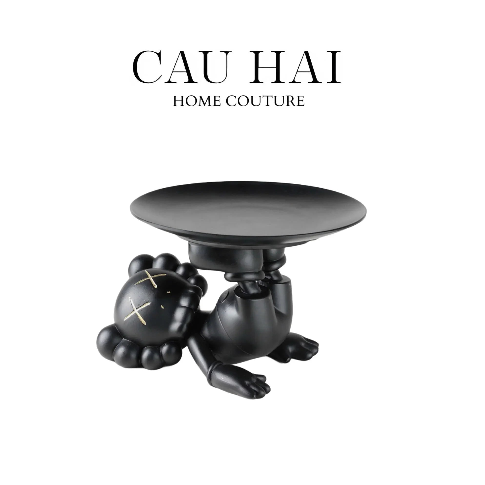 TƯỢNG JOYFUL BLACK KAW