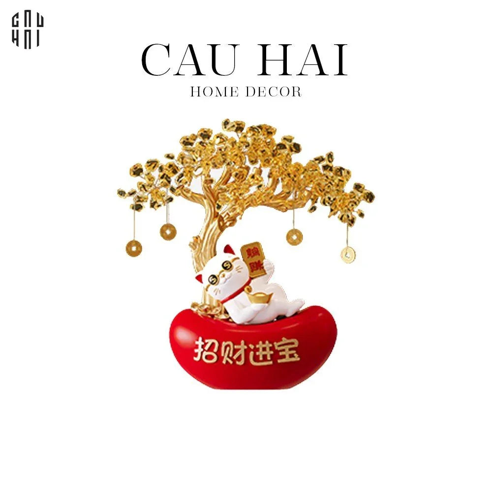 TƯỢNG MÈO ĐẠI PHÁT-CẬU HAI HOME DECOR