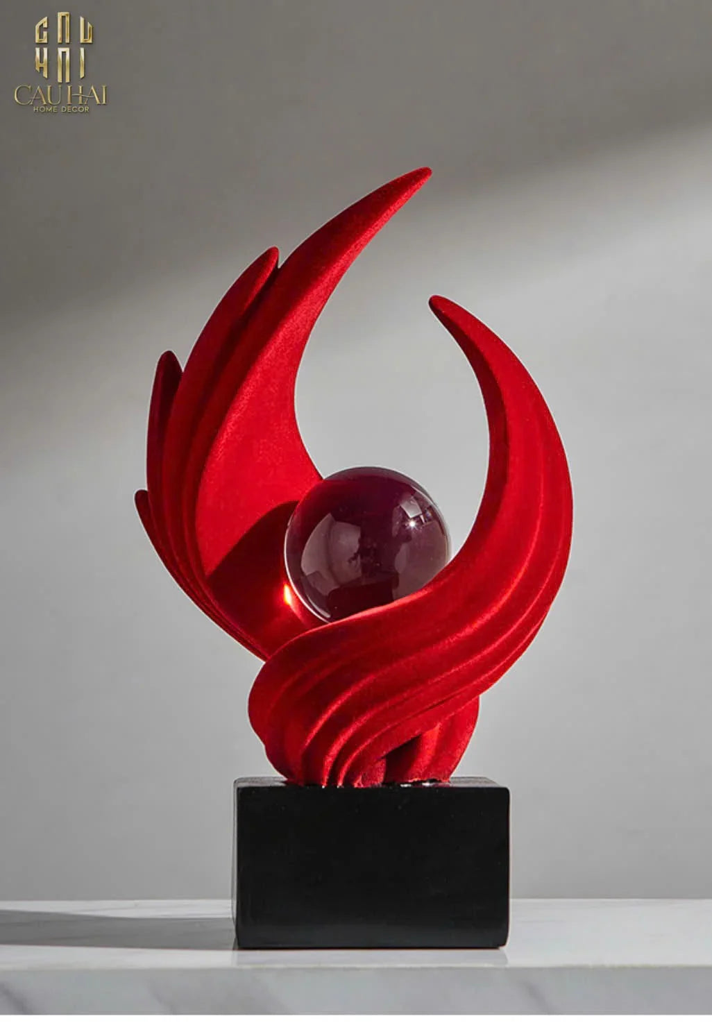 TƯỢNG NHUNG ĐỎ ETERNAL FLAME FW25