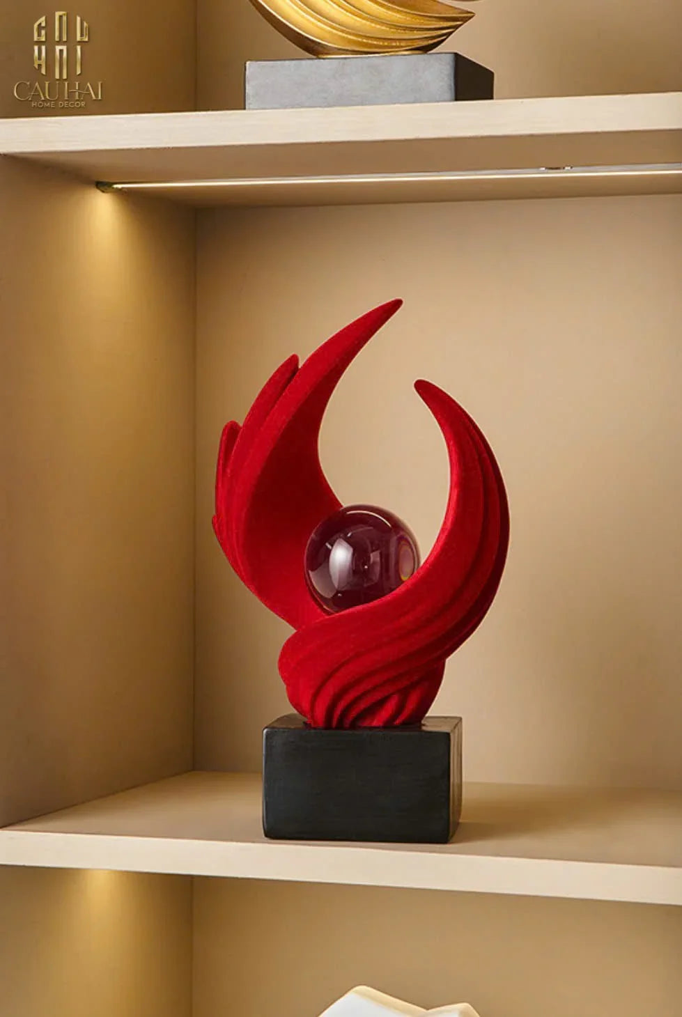 TƯỢNG NHUNG ĐỎ ETERNAL FLAME FW25