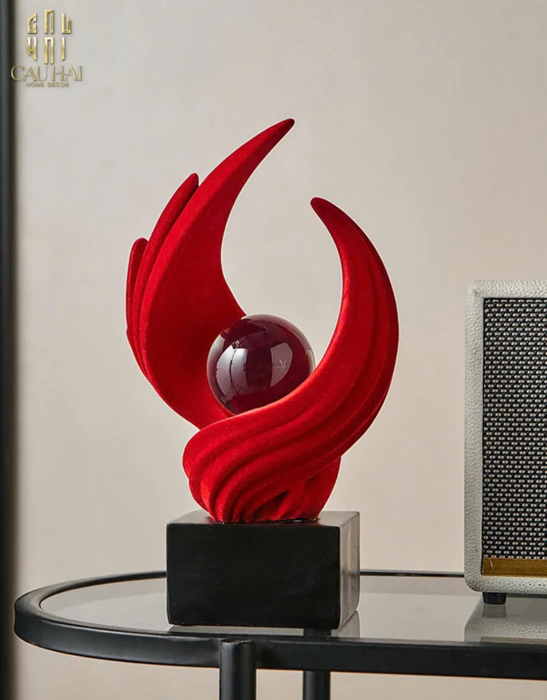 TƯỢNG NHUNG ĐỎ ETERNAL FLAME FW25