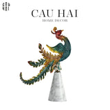 TƯỢNG PHƯỢNG HOÀNG METALLIC MYTHICAL PHOENIX-CẬU HAI HOME DECOR
