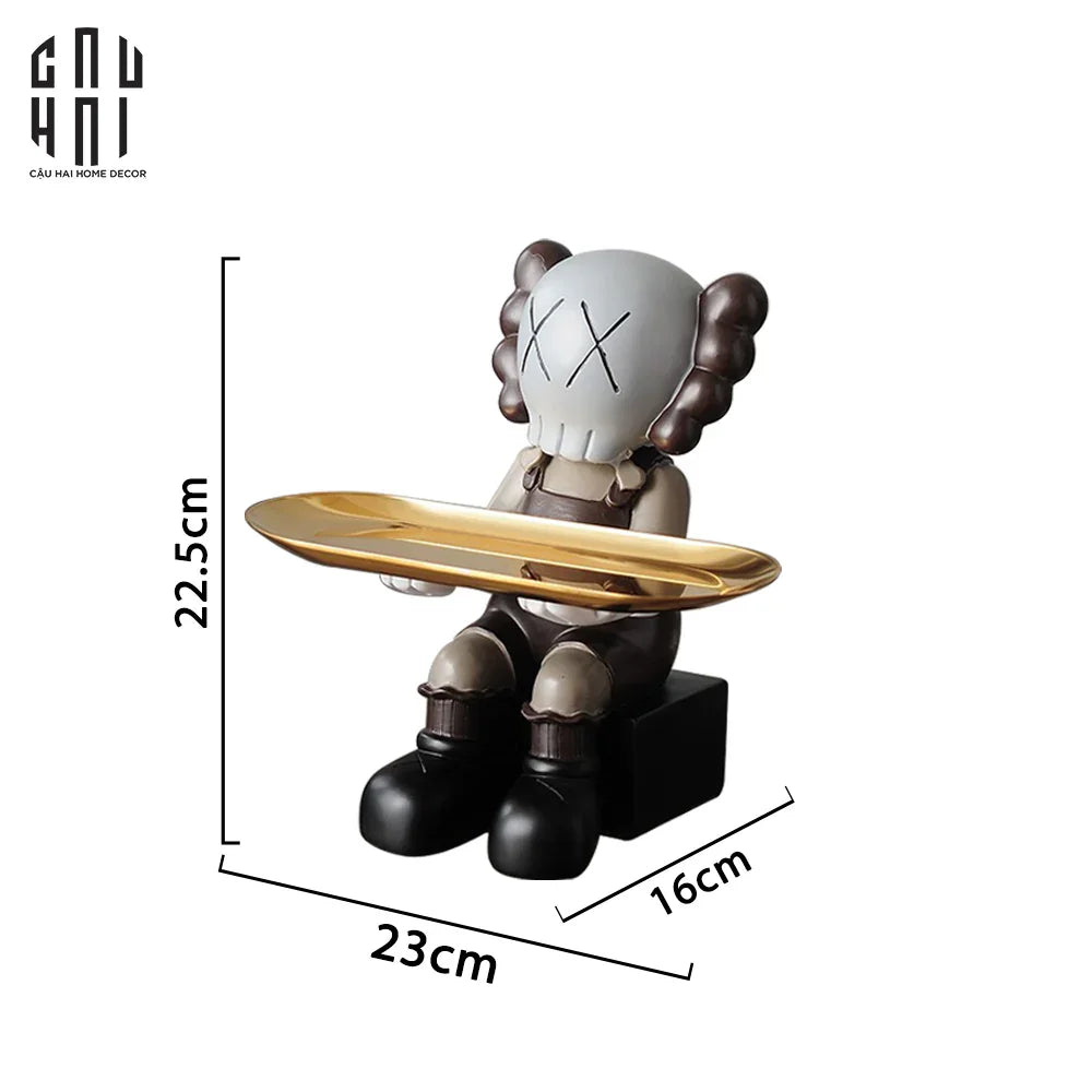 TƯỢNG SITTING SUPER KAW SS25-CẬU HAI HOME DECOR