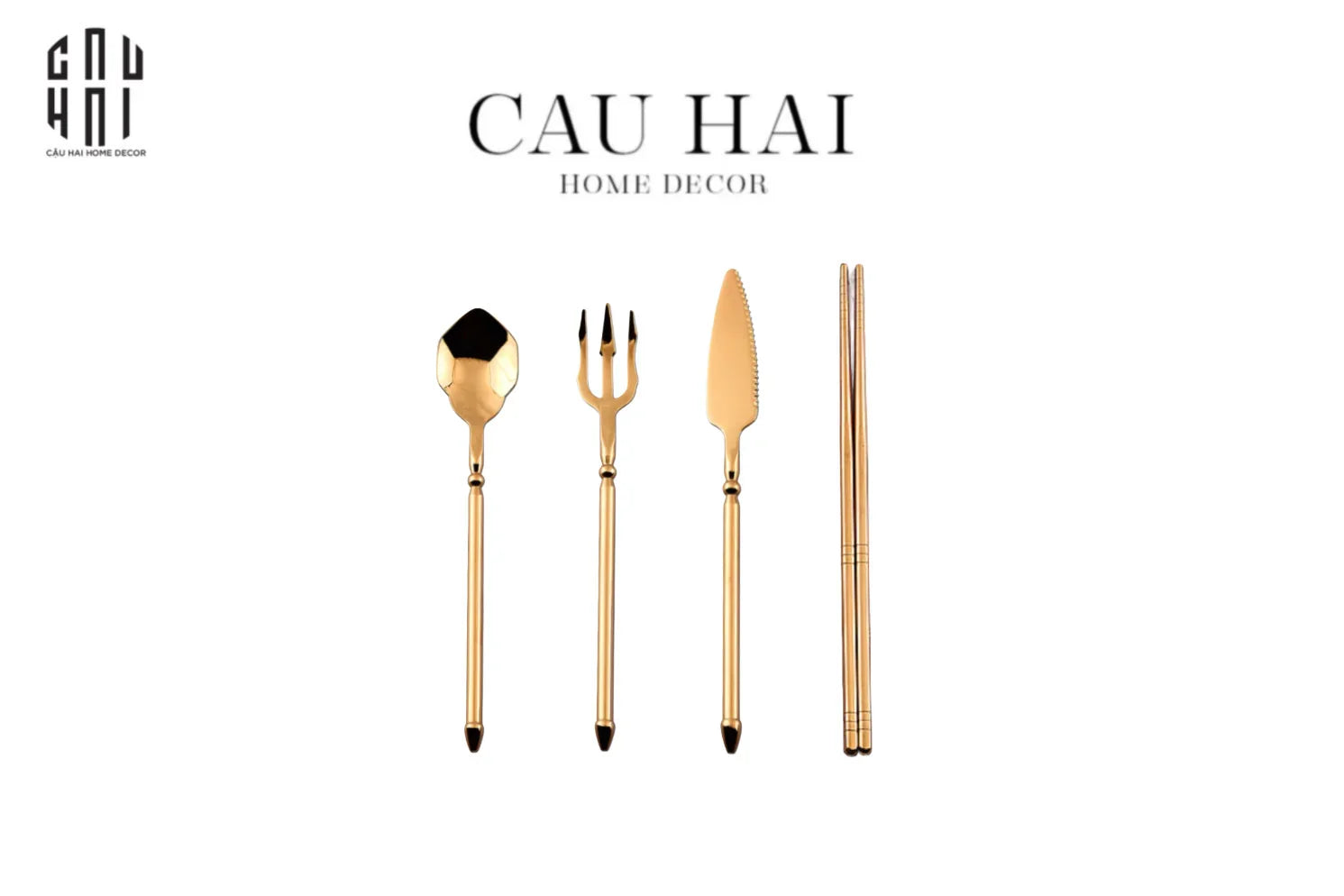 VILLA SONATA - SET DAO NĨA AQUAMAN CUTLERY 4PCS
