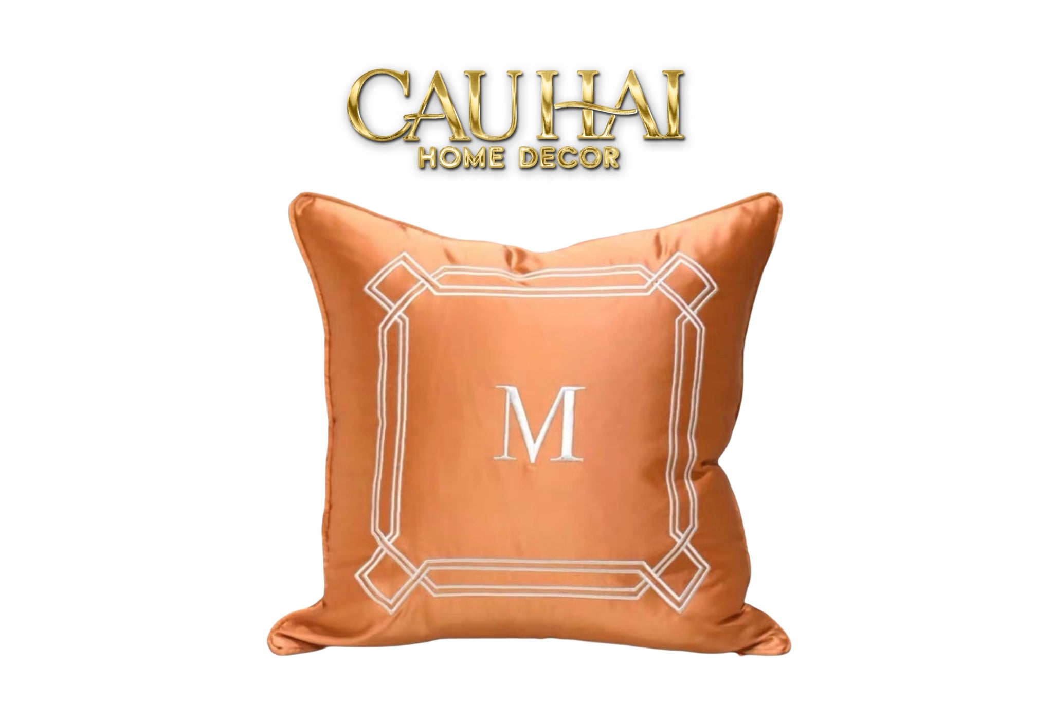 VỎ GỐI LỤA SATIN MILLE SIENNA 50-1- Cậu Hai Home Decor