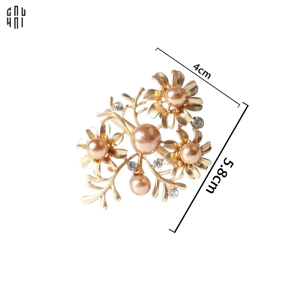 VÒNG KHĂN ĂN - NAPKIN RING GOLDEN BRANCH-CẬU HAI HOME DECOR