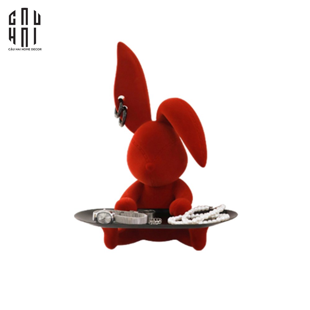 TƯỢNG RED DISK BUNNY GANG SS25