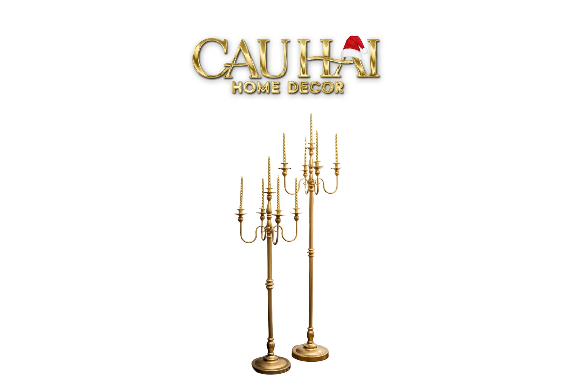 HOME COUTURE – ĐẾ NẾN SÀN IMPÉRIAL CANDELABRE BAROQUE ÉCLAT H160