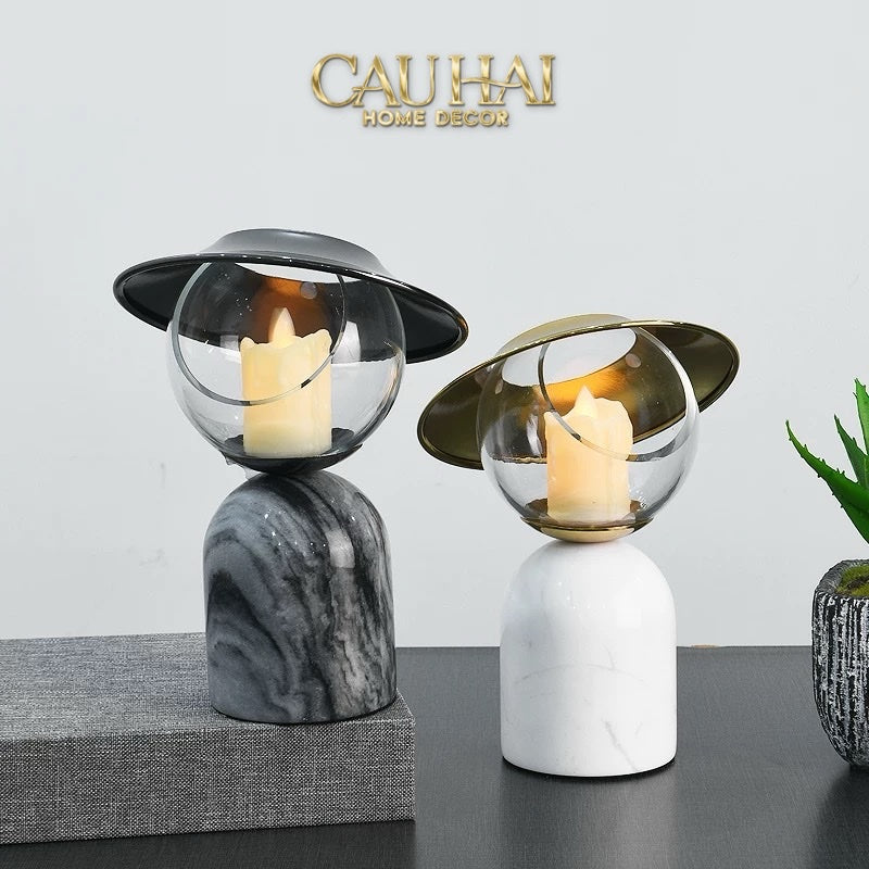 HOME COUTURE - ĐẾ NẾN LADY D'Or DÉESSE À CHAPEAU