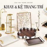 khay và kệ trang trí | Cậu Hai Home Decor