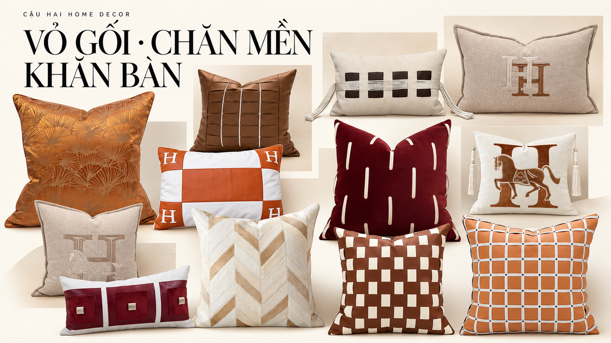 vải decor nội thất | Cậu Hai Home Decor