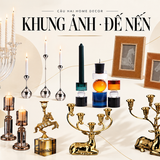 khung ảnh và đế nến trang trí | Cậu Hai Home Decor