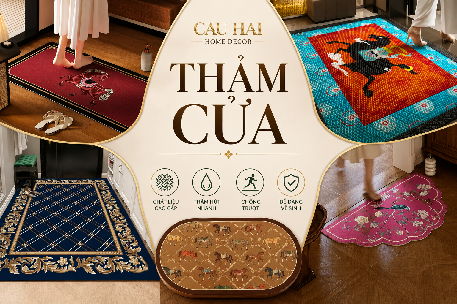 THẢM CỬA-CẬU HAI HOME DECOR