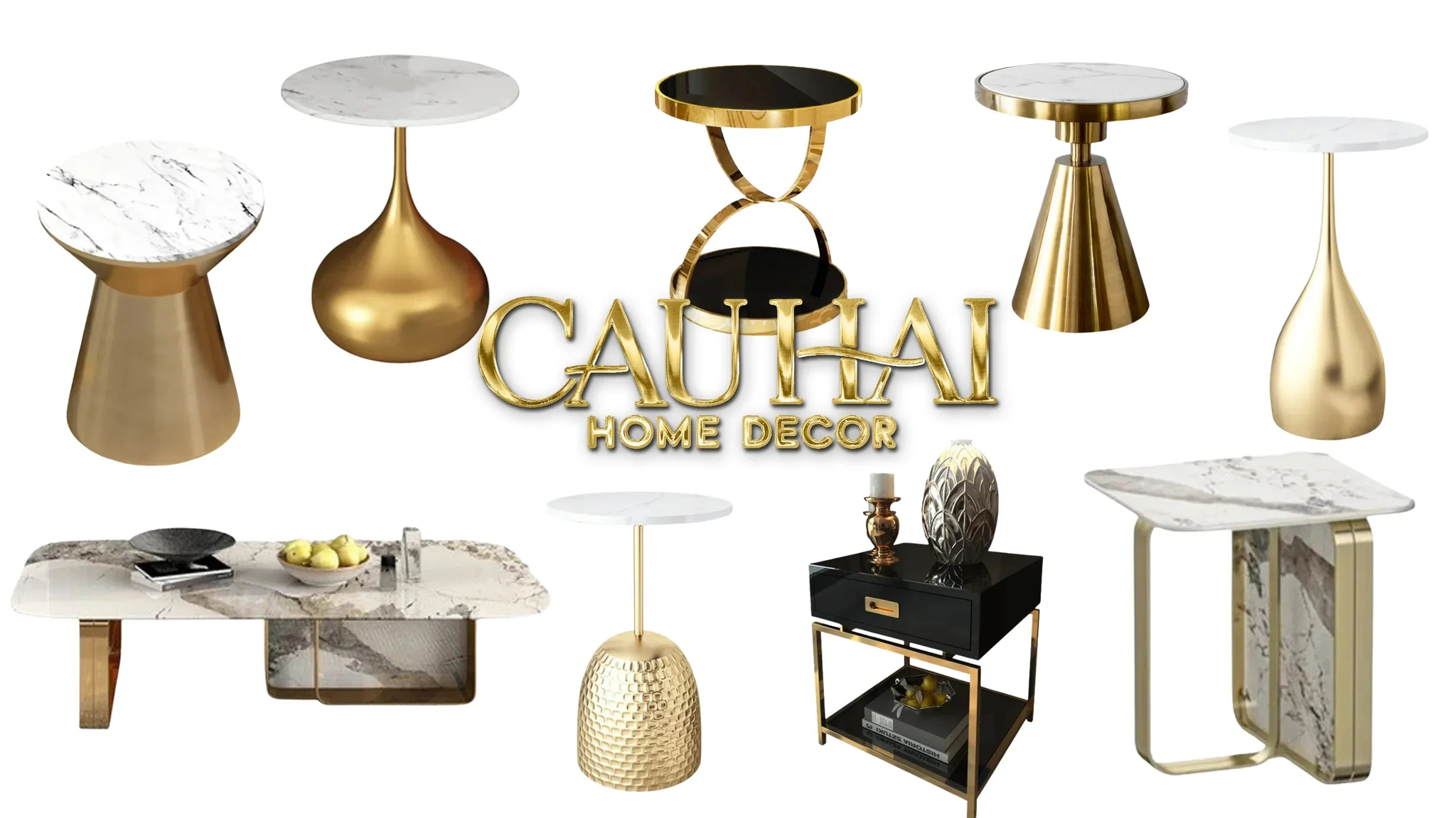 BÀN SOFA - SIDE TABLE-CẬU HAI HOME DECOR