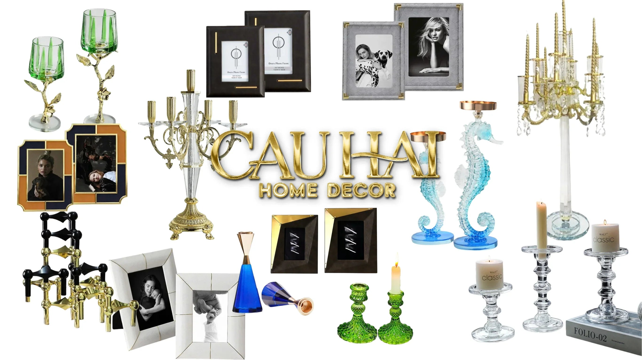KHUNG ẢNH - ĐẾ NẾN-CẬU HAI HOME DECOR