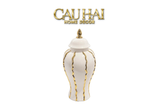 HOME COUTURE - PORCELAIN VASE ATELIER FLYNN H60