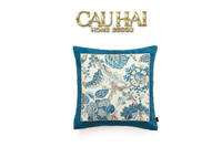 Vỏ gối Elysian Bleu De Jaipur