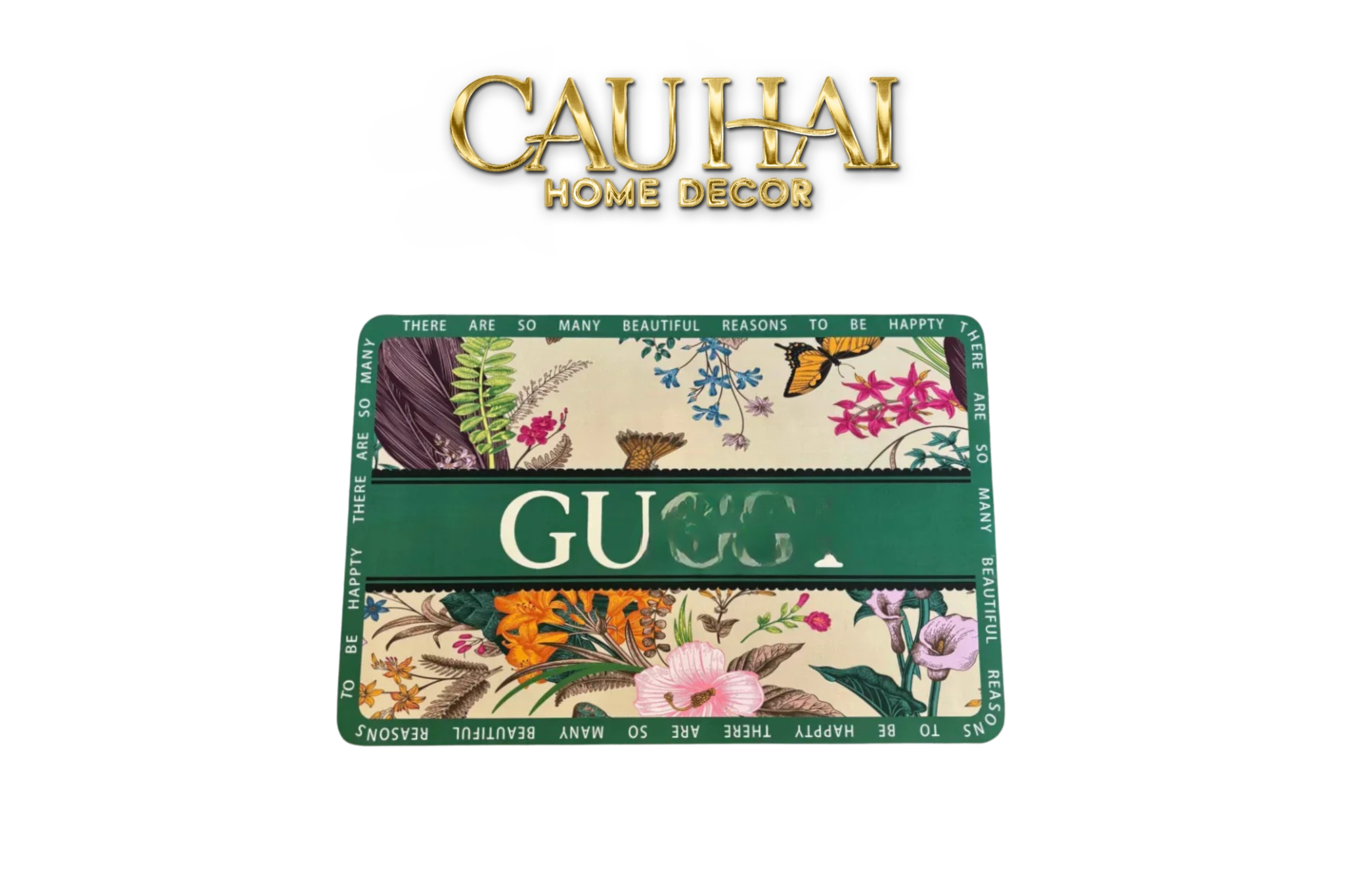 MICROFIBER DOOR MAT 60x90 - JUNGLE GG DOOR MAT