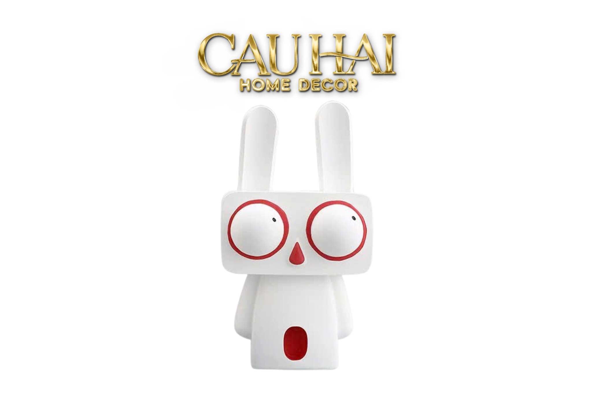 TƯỢNG THỎ MILKWHITE WOO LAPIN