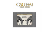 THẢM CỬA DA 100X120 - HOUND ZEBRA-CẬU HAI HOME DECOR