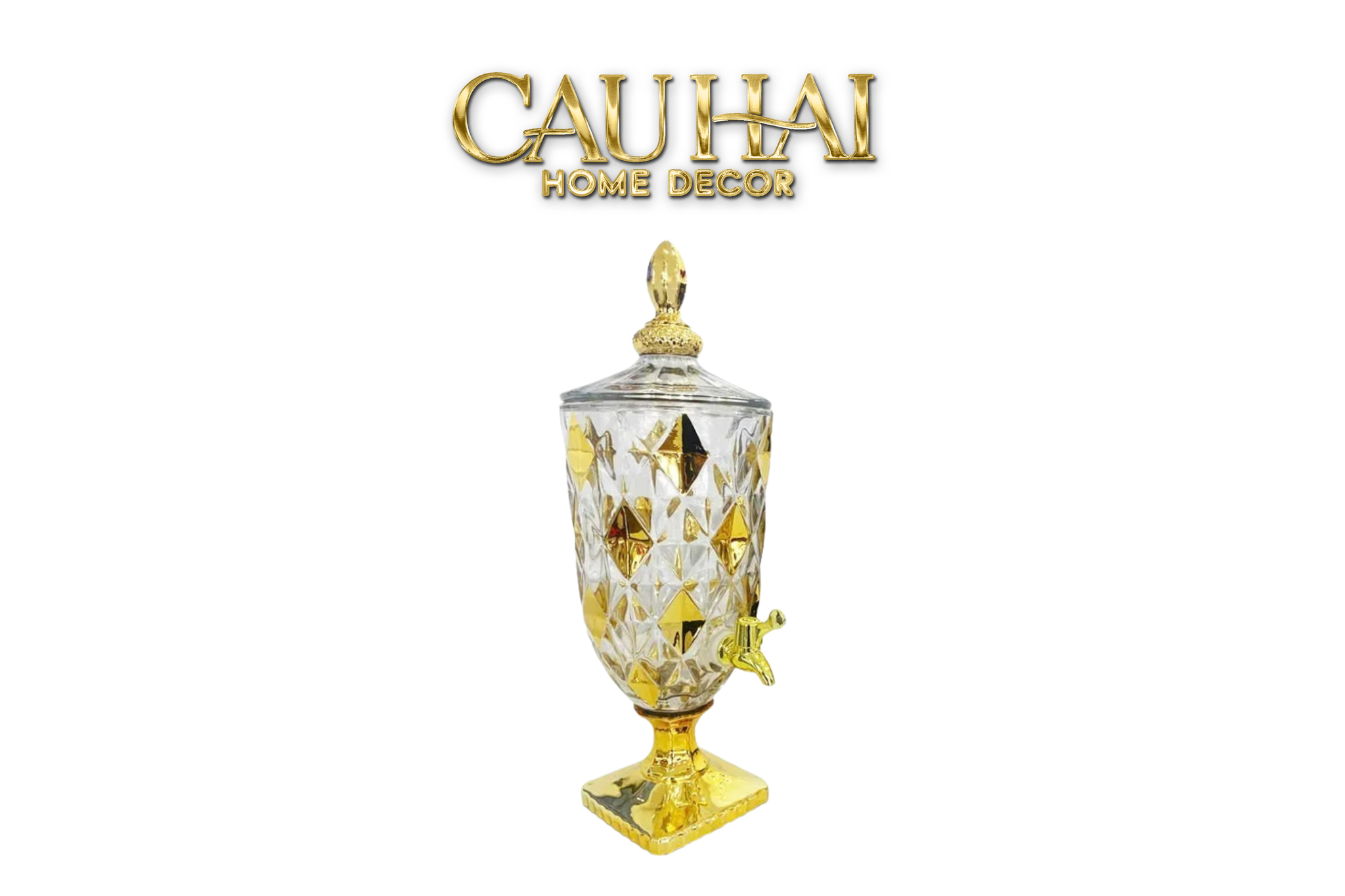 HOME COUTURE - CRYSTAL VASE "L'ÉCLAT DE CRISTAL" SS25