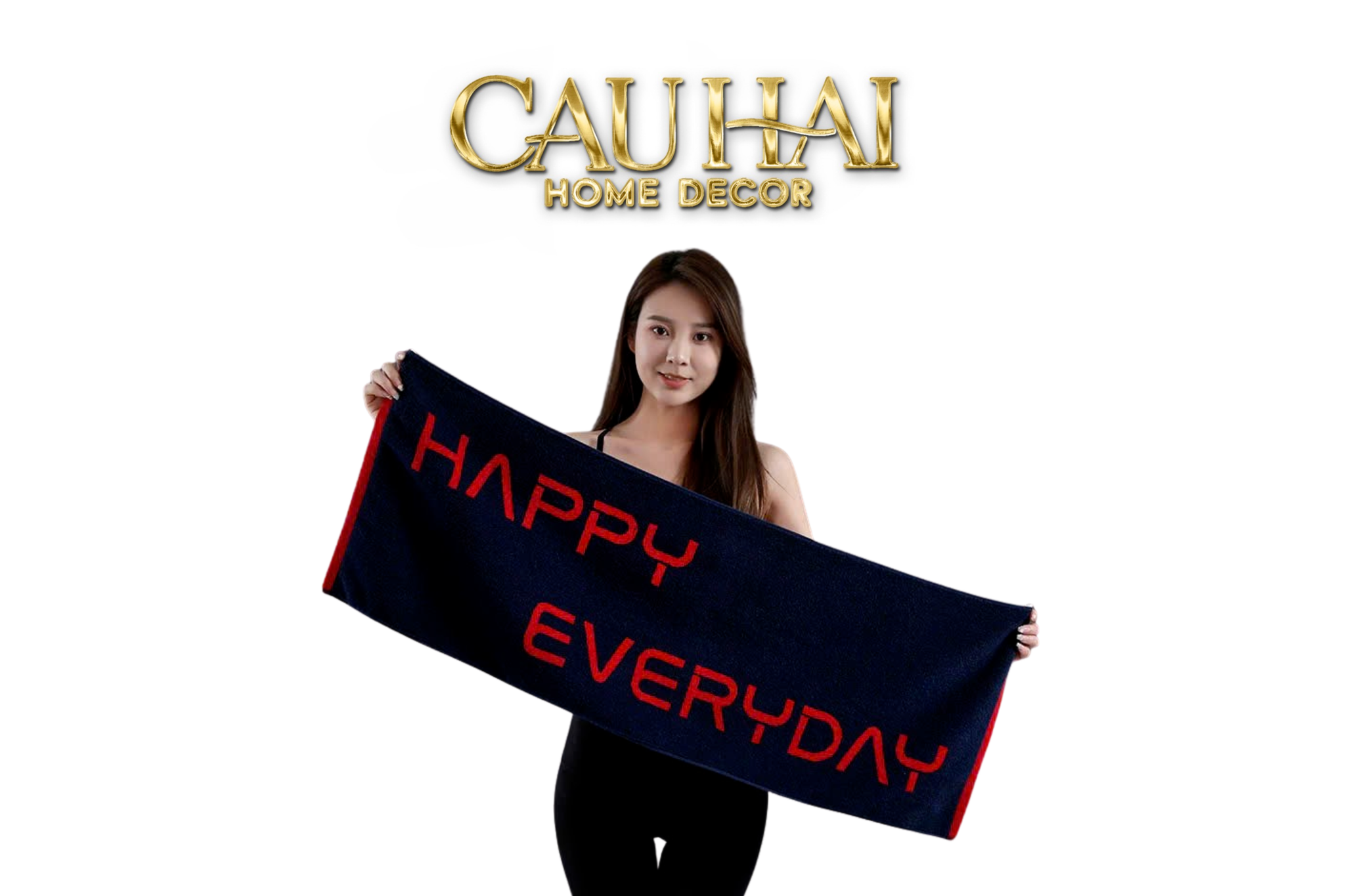 KHĂN THỂ THAO 35X100 - HAPPY EVERYDAY SPORTY TOWEL