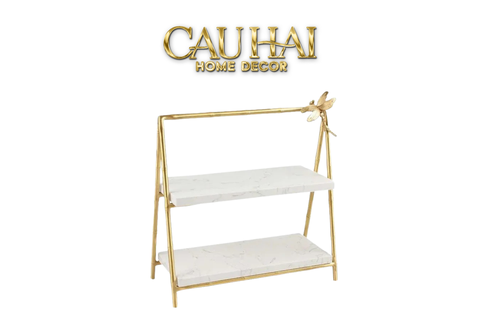 HOME COUTURE - KHAY KỆ 2 TẦNG PAPILLON DE LUMIÈRE