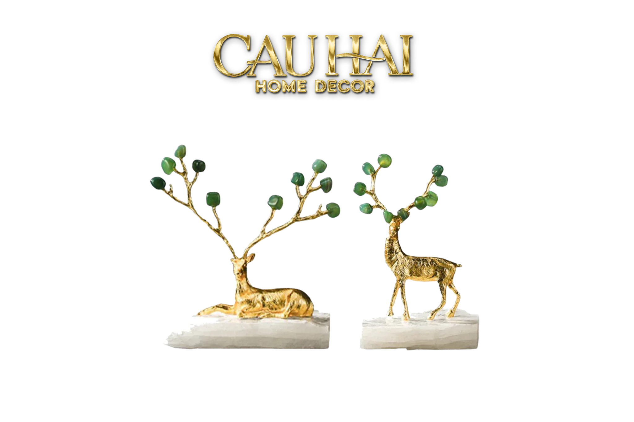 HOME COUTURE - SET TƯỢNG HƯƠU ĐỒNG JUPITER ELKS SS25