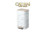 HOME COUTURE - ARTHUR 21L MARBLE TRASH BIN