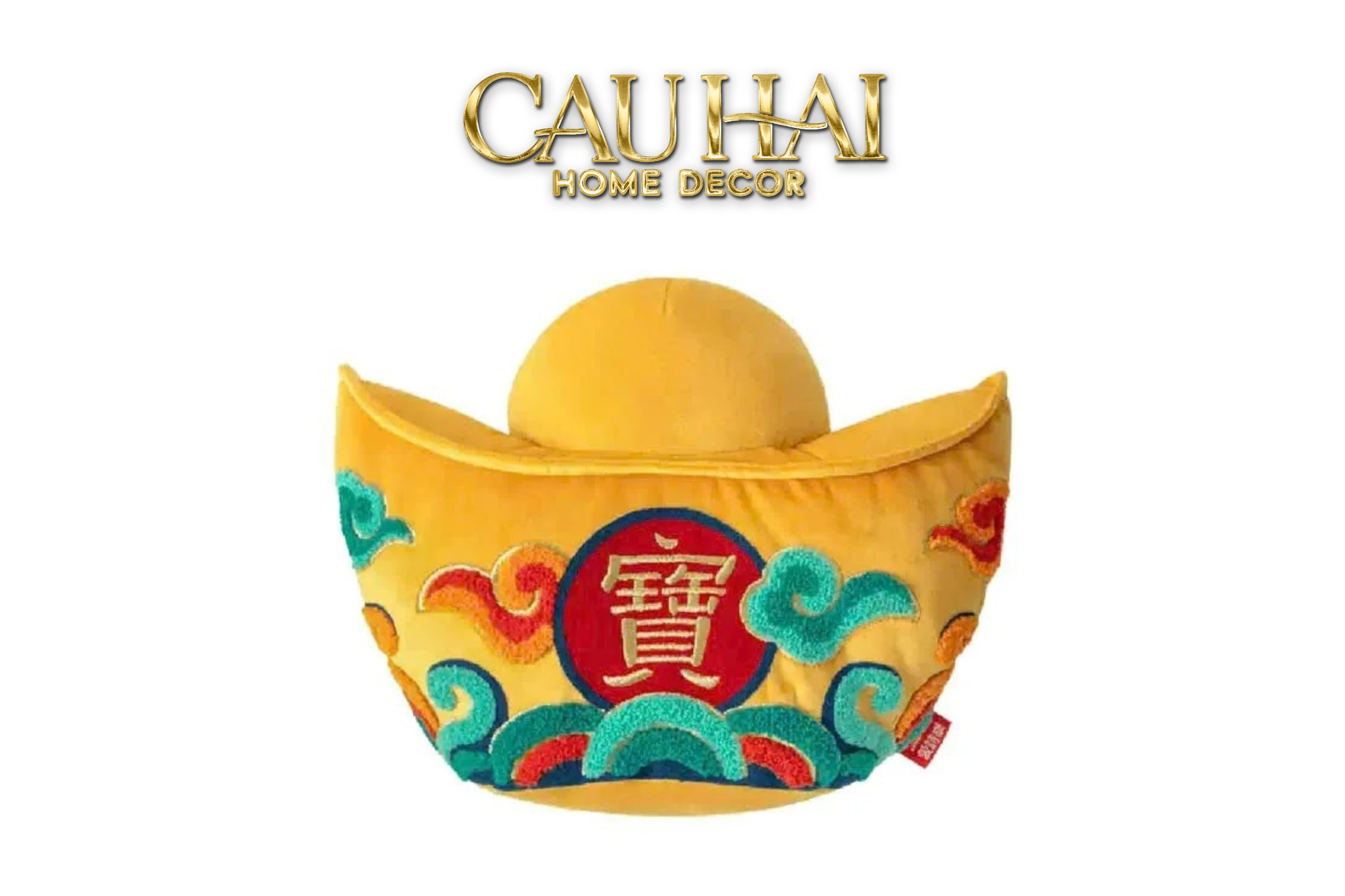 Tết Couture - Gối Thỏi Vàng  Phú Quý Cát Tường