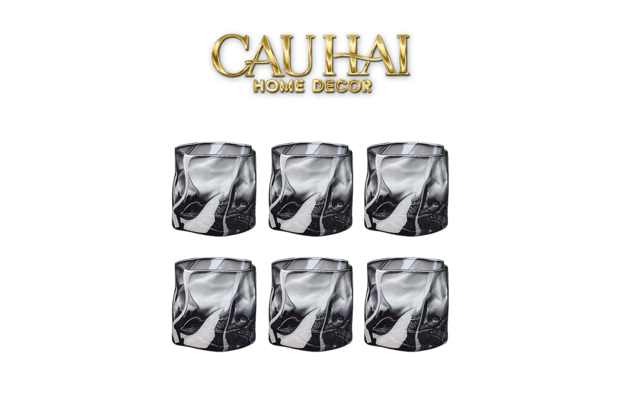 SET OF 6 PLATINUM 170ML GLASSES SS22