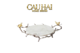 HOME COUTURE - IMPERIAL MARBLE ROMAN TRAY SS25