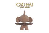 TƯỢNG VOI BEIGE VELVET TOFFEE - NOVA ELEPHAS H27-CẬU HAI HOME DECOR