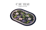 THẢM CỬA MICROFIBER 50x80 - DOOR MAT HYDRANGEA OF MIDNIGHT