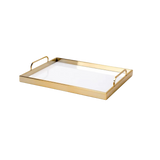 Maison Couture - Khay Gỗ Chữ Nhật Céline Opaline Blanc Decoratives Trays 45x35