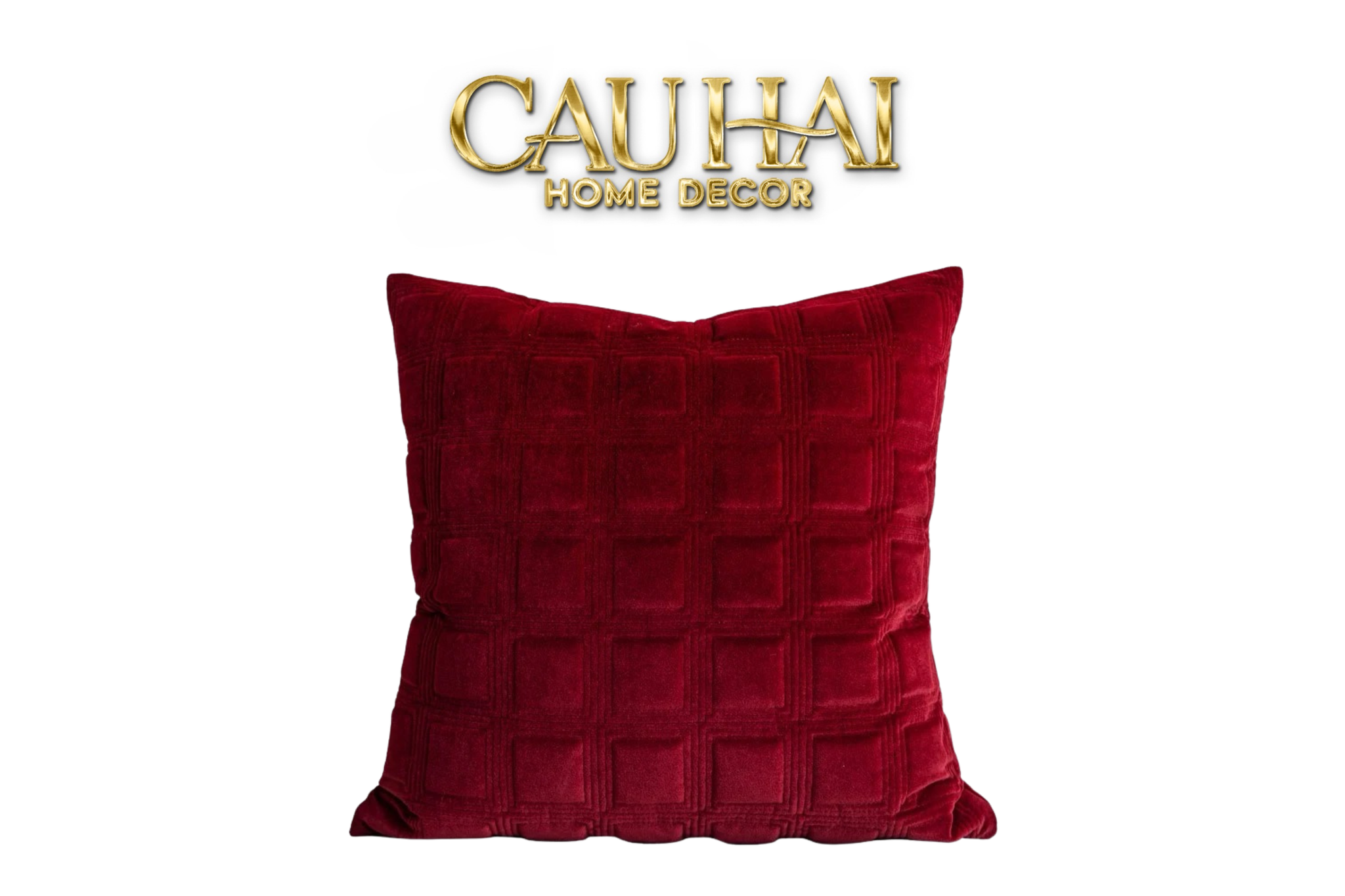 VỎ GỐI NHUNG LUX VELVET CRIMSON PEAK 45