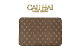 CHENILLE DOOR MAT 60x90 - SIGNATURE LOUIS MONOGRAM