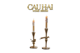 Fêtes Couture - Set 2 Đế Nến Brasson Bird Harmonia Candle Holders-CẬU HAI HOME DECOR