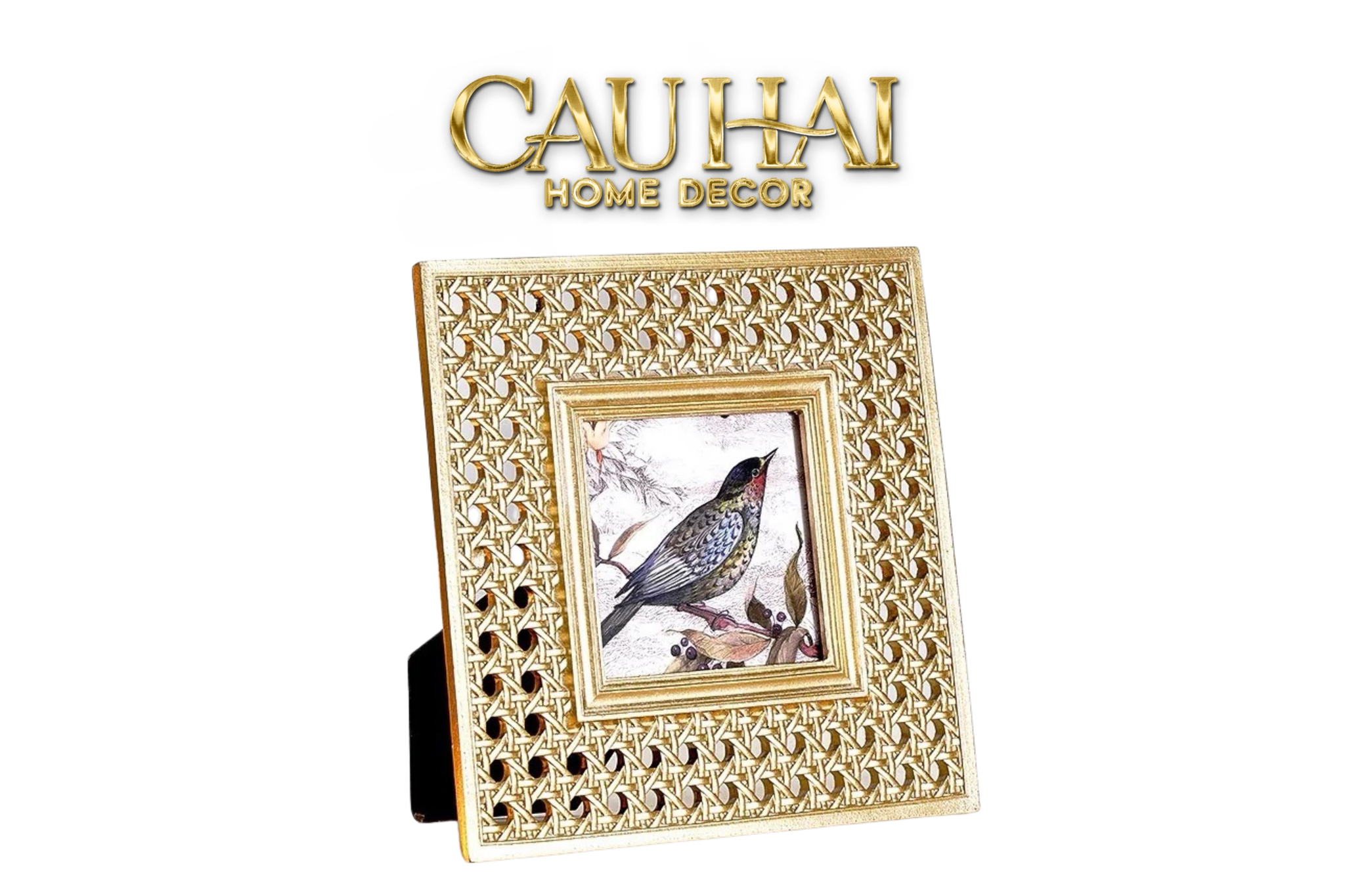 KHUNG ẢNH GOLDEN CANNAGE CANARI 15X15