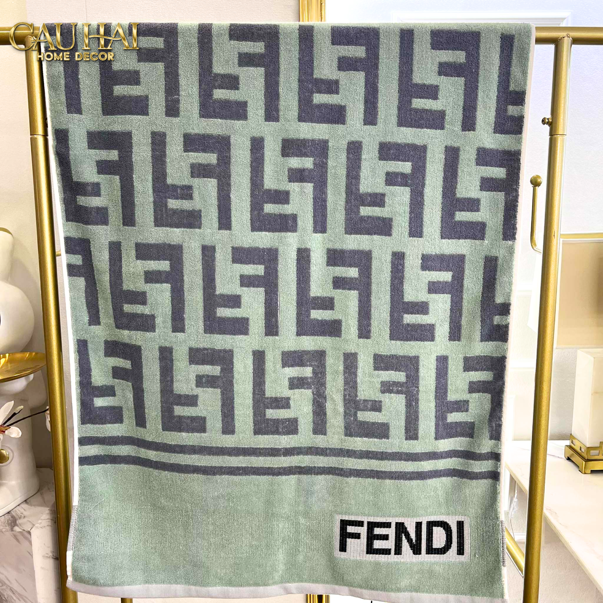 KHĂN TẮM 70x140 - FANCY VERTE BATH TOWEL-CẬU HAI HOME DECOR