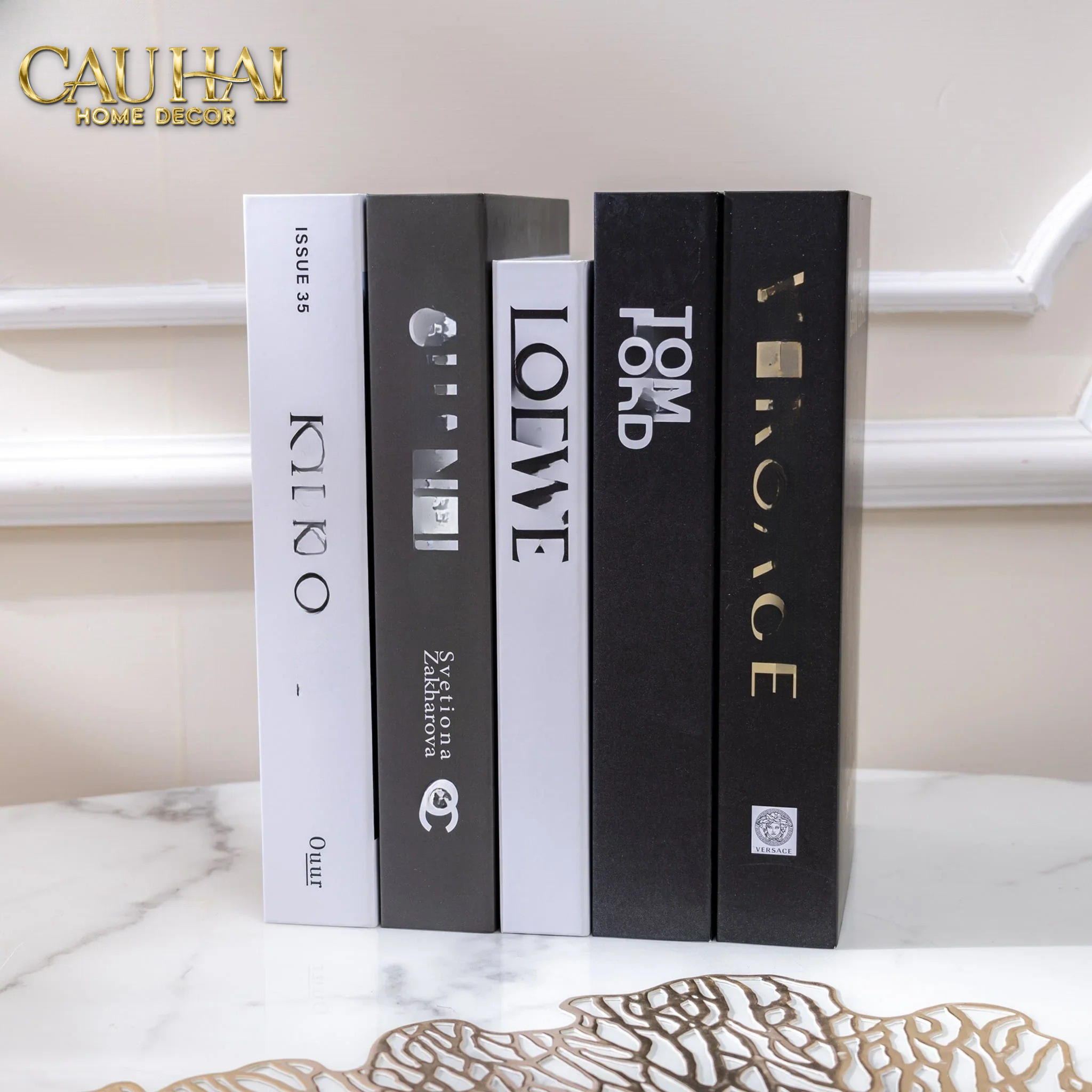MODERN STYLE DECORATIVE BOOK SET SIZE L
